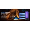 Elechome Bug Zapper for Indoor Outdoor, Rechargeable Mosquito Zapper with