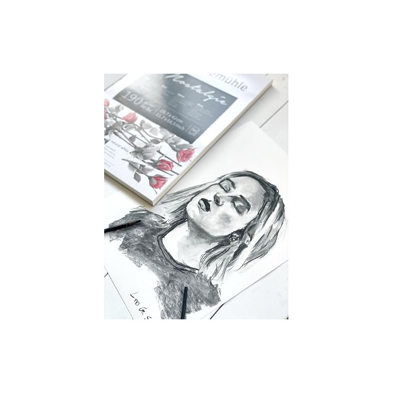 Hahnemühle Sketch Postcards 190 g/m², DIN A6, 20 Sheets