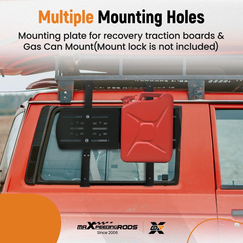 maXpeedingrods Rear Window Storage Panel Kit for Jeep Wrangler JL