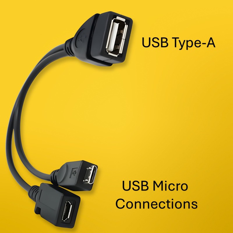 OTG Power Cable for Firestick 4K/4K Max/Lite/Cube/2nd Gen - High-Speed