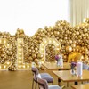100 Pcs Metallic Gold Balloons 5 Inch Shiny Gold Chrome
