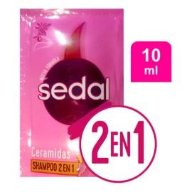 Shampoo Sedal Ceramidas 10 Ml | 12 Exhibidores De 24 Sobres