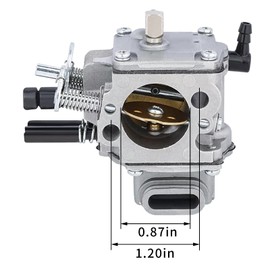 KELKONG MS660 Carburetor for Stihl MS650 065 066 Chainsaw with Air Filter Worm Gear Kit Replace for Walbro WJ-48, WJ-66, WJ-67, WJ-76, WJ-86, 1122 120 0621