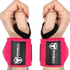 Wrist Wraps for Weightlifting (USPA, IPL, USAW & IWF Approved) - 18” Premium Quality Weight Lifting Wrist Support Straps for Bench Press, Overhead Press, Dips and Curls – Best Wristbands for Olympic