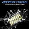 Nicoko 108 High-Power LEDs per Pod 4Pods Pure White Rock