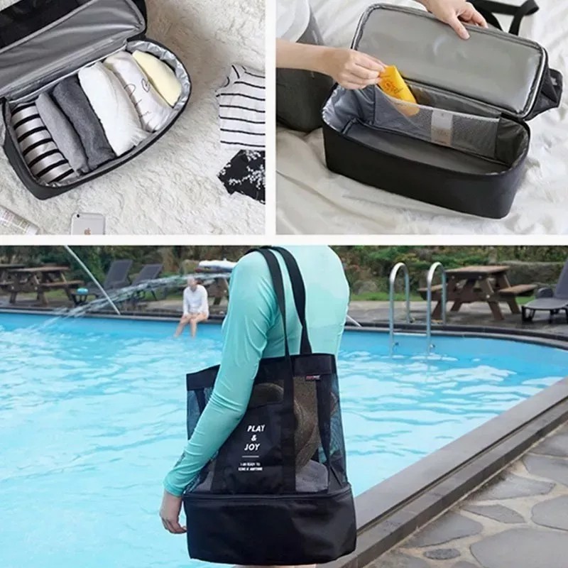 Dolores Multifuncional Malla Y Aislante Bolsa Para Picnic Y La
