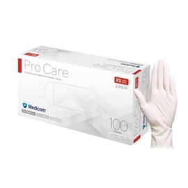 A.R.メディコム・インク・アジア・リミテッド プロケア ラテックスグローブ パウダーフリー XSサイズ 100枚入