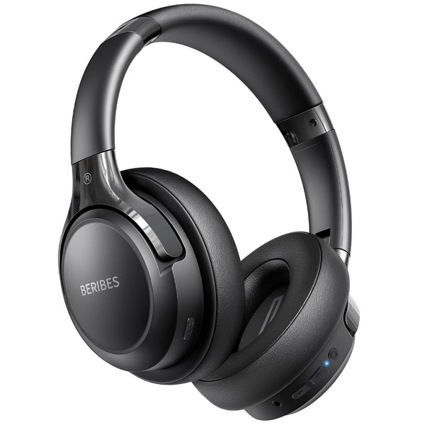 BERIBES BERIBES Bluetooth Headphones Over Ear,65H Playtime and 6 EQ