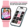 Tikkers Smart Series 13 - Pink Easy Release Fabric Strap