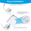 Taoellen Bathroom Ceiling Light,Double Silver Edge Square Ceiling Light,3240lm 36W