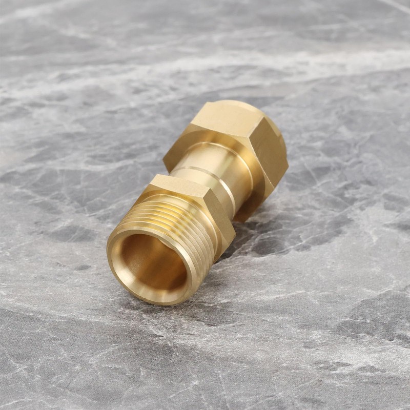 OTOTEC M22 X 14mm Brass Pressure Washer Swivel Twist Proof
