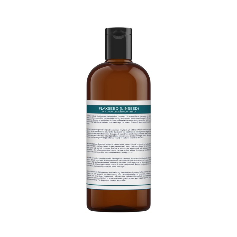 Mystic Moments | Linseed Oil - 500ml - 100% Pure