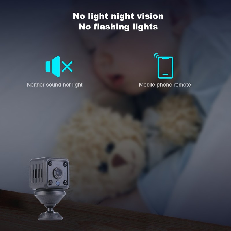 1080P Wifi Camera Mini Night Vision Camcorder Infrared Sensor Phone