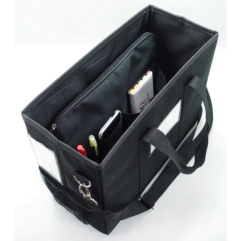 Office Carry Tote Bag (with Subbag) Black Free Address Meetings