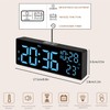 SonoYU Digital Alarm Clock, Bedside Desk Table Clock, Alarm Clock
