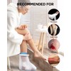 DNEOUXI Waterproof Foot Cover for Shower Adult, Foot Cast Covers