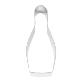 Unbranded Bowling Pin 5'' Cookie Cutter Metal Birthday Party Game Bowling League