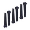 GT BRIDGE PINS-BLK/WH-SET/6 -BP6BK