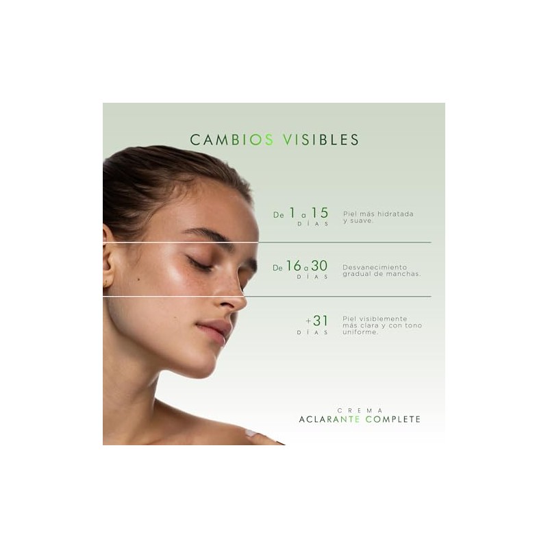 Pureza Natur Crema Facial Aclarante Paño Cara Cuerpo Humecta Aclara