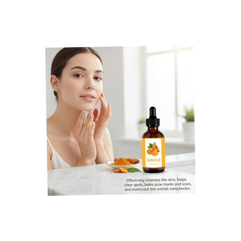 Juego de 2 paquetes de aceite esencial cúrcuma natural para