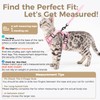 pangdi Cat Harness and Leash Set Escape Proof Tactical Small