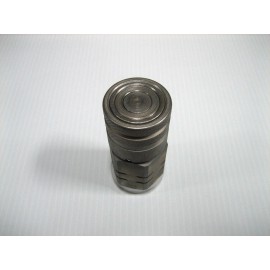 Holmbury Inc. (1) Holmbury HQ12-F-12N Flat Face Coupler, Female half 3/4" NPT, ISO 16028