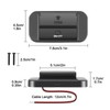 Linkstyle RV USB Outlet, QC3.0 USB A & Dual USB