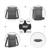 Kono Multi Pocket RFID Blocking Crossbody Bag for Women Shoulder