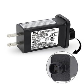 Power Supply CZJUTAI JT-DC045V0300-IP44 4.5V1.35W for Christmas Lighting,String Light, Projector Light,Lawn Lamp, Inflatable Device (1 Pack of)