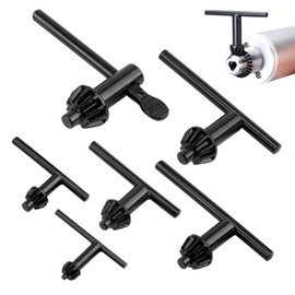 6 Pieces Universal Chuck Keys for Drills, Drill Chuck Key Set, Universal Drill Chuck Key, Gear Chuck Key in Sizes 4/6/10/13/16/20 mm