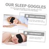 OATIPHO Travel Sleep Eye Mask Adjustable Memory Blindfold Comfortable Light
