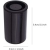 CIFFRA Film Canister Storage Container, 33mm, Black, Pack of 10,