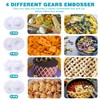 Pastry Dough Lattice Cutter Wheel Roller Fondant Ribbon Cutter with