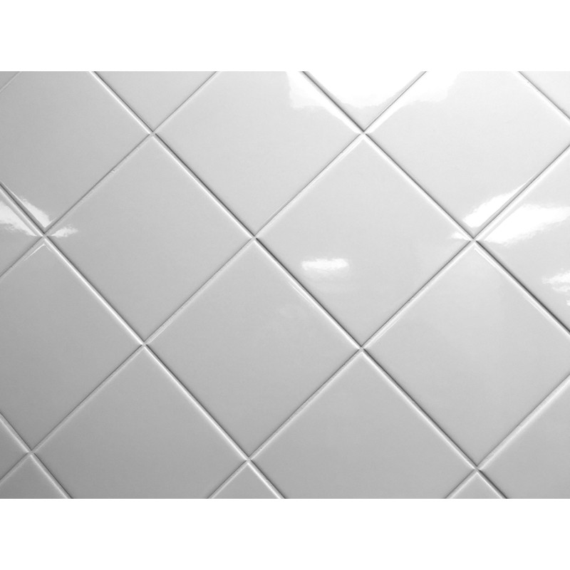 4x4 White Glossy Finish 4 1/4x4 1/4 Ceramic Subway Tile
