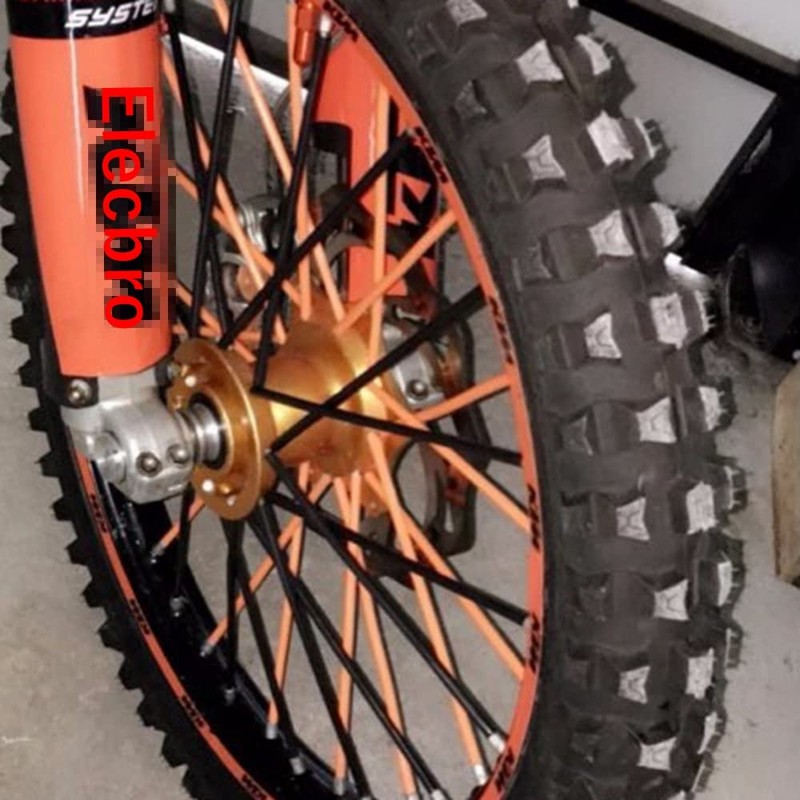 Motorcycle Motorcycle Bicycle Wheel Spoke Skin Spoke Wraps Spoke Covers