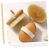 Ipetboom Supple Bristle Brush for Dry Brushing Body Scrubber Shower