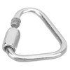 5pcs Triangle Locking Carabiner Stainless Steel Portable Easy to Carry