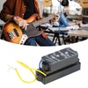 Guitar Pickup 5 String Open Portable Metal Electric Bass Double