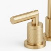 Gold Bathroom Faucet 2 Handle 8 Inch Deck Mounted 3