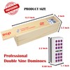 RCP PRODUCTS Dominos Set for Adults – Professional Double 9