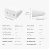 MHCOZY Smart Vibration Sensor, Tuya Zigbee 3-in-1 Tilt Drop Alarm,