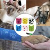 6 Piece Dog Bandage,Vet Wrap Cohesive Bandages,Elastic Comfy Gauze Bandanas,Viscous