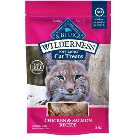 Blue Buffalo Wilderness Grain Free Soft-Moist Cat Treats, 2 Ounce (Pack of 1)