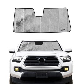 Pigenius Windshield Sun Shade for 2018-2023 Toyota Tacoma Custom Front Window Sunshade - AstraGuard