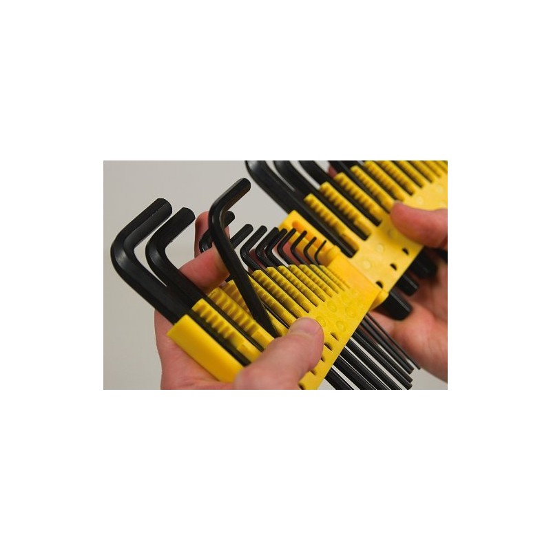 Titan 12712 25-Piece SAE and Metric Hex Key Set