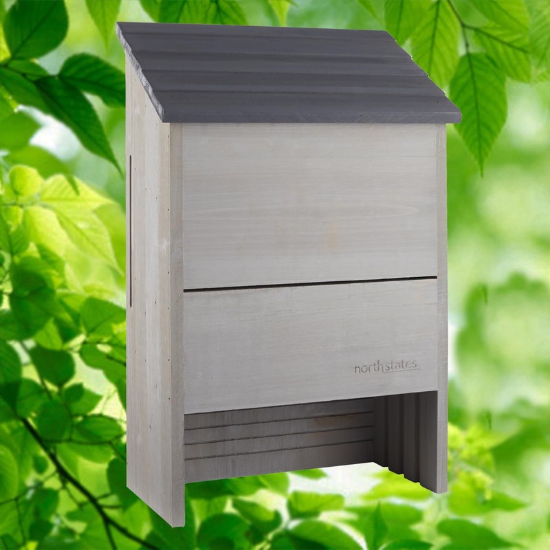 North States Large Outdoor Bat House and Nursery, 6. 5"
