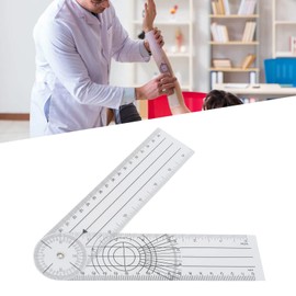 Angle Measurement Ruler, Practical Sturdy Structure Tough Adjustable Angle Finder Ruler for School