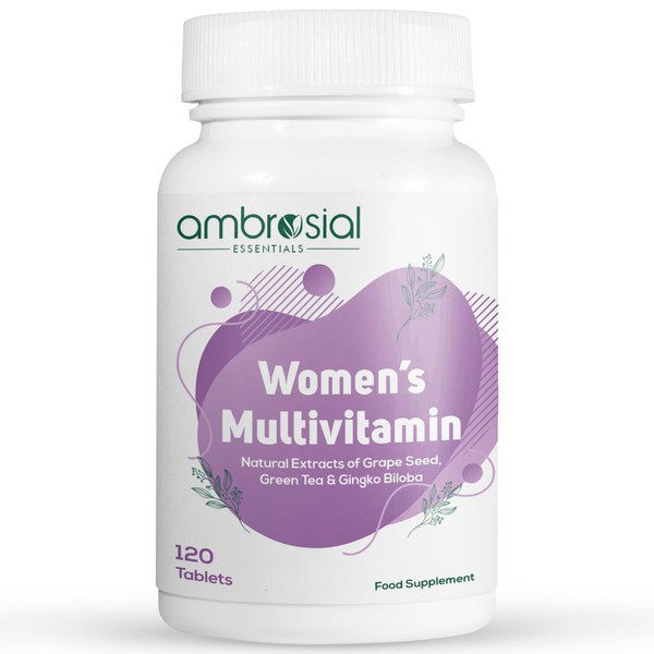 Ambrosial Multivitamin supplement for women with natural extracts of grape