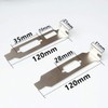 APUXON 120mm Low Profile Half Height Bracket HDMI + DVI