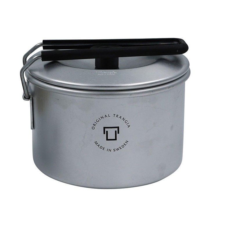 Trangia T-Cup with Lid - Multifunctional Cup, Colour: Black